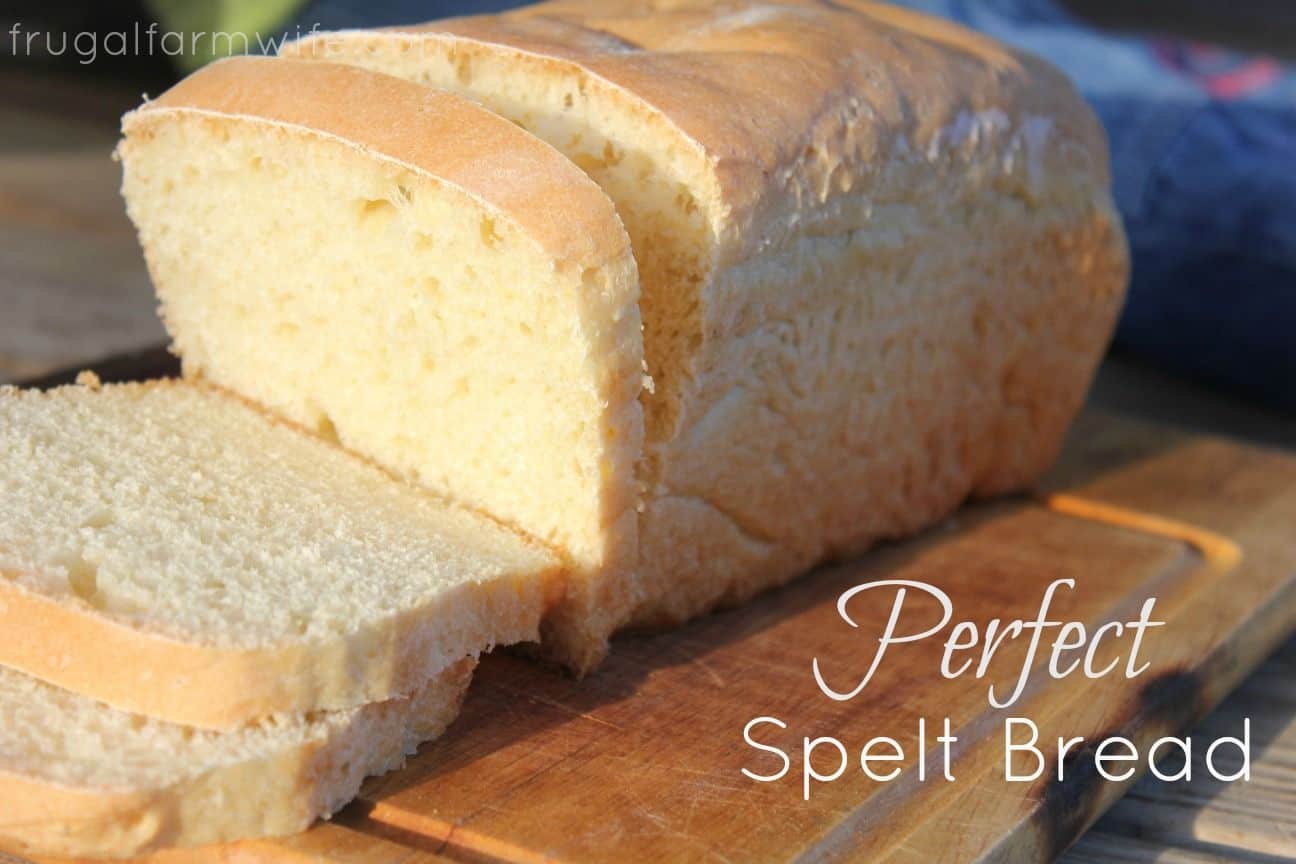 Perfect Spelt Sandwich Bread Recipe | The Frugal Farm Wife