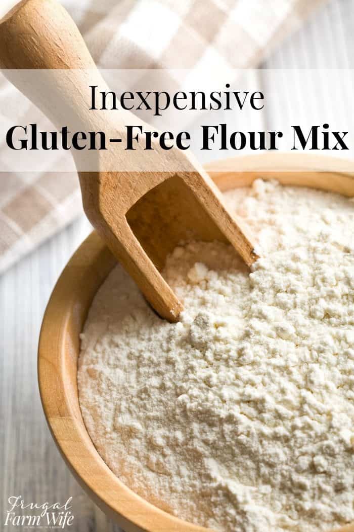 inexpensive gluten-free flour mix | frugal | 