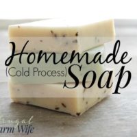 basic homemade soap
