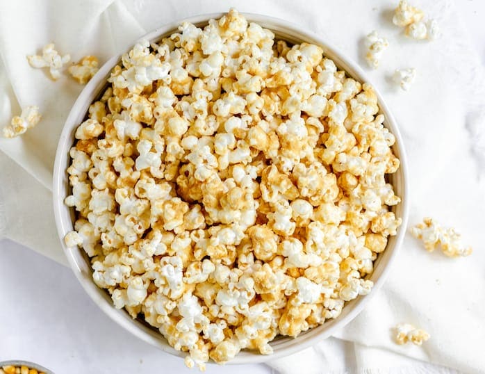 Movie Night Treat Peanut Butter Popcorn Frugal Farm Wife