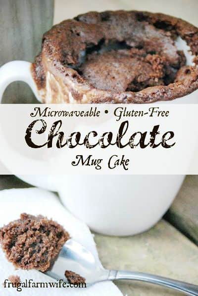 Gluten-Free Chocolate Mug Cake