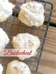 These gluten-free buckwheat cookies are the real deal - yummy cookies with added nutrition!