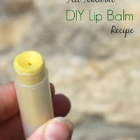 Homemade Natural Lip Balm Recipe