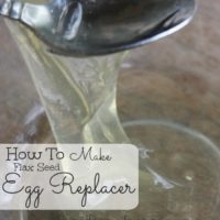 flax seed egg replacer