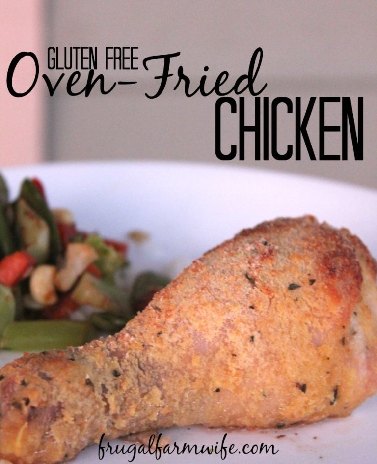 Gluten-Free Oven Fried Chicken Recipe