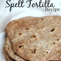 Spelt tortilla Recipe