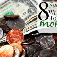 eight simple ways to save money