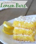 Gluten-Free Lemon Bars Recipe
