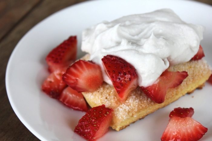 gluten-free strawberry shortcake