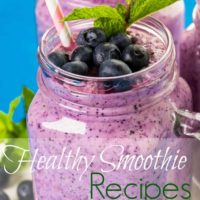 Healthy Smoothie Recipes. Such a great list with so many different recipes from tropical, to protein-rich!