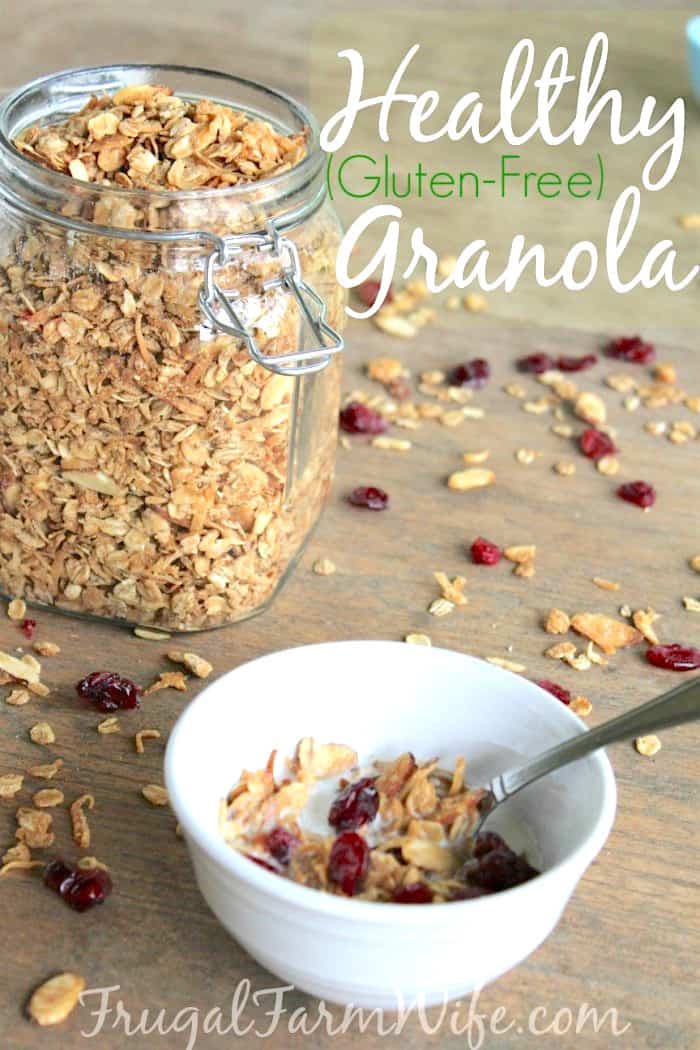 Healthy granola recipe