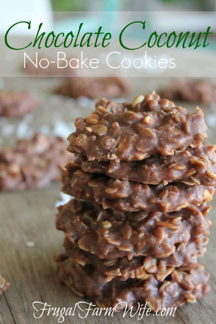 These no-bake chocolate coconut cookies are amazing! Like traditional no-bakes, but... MORE!