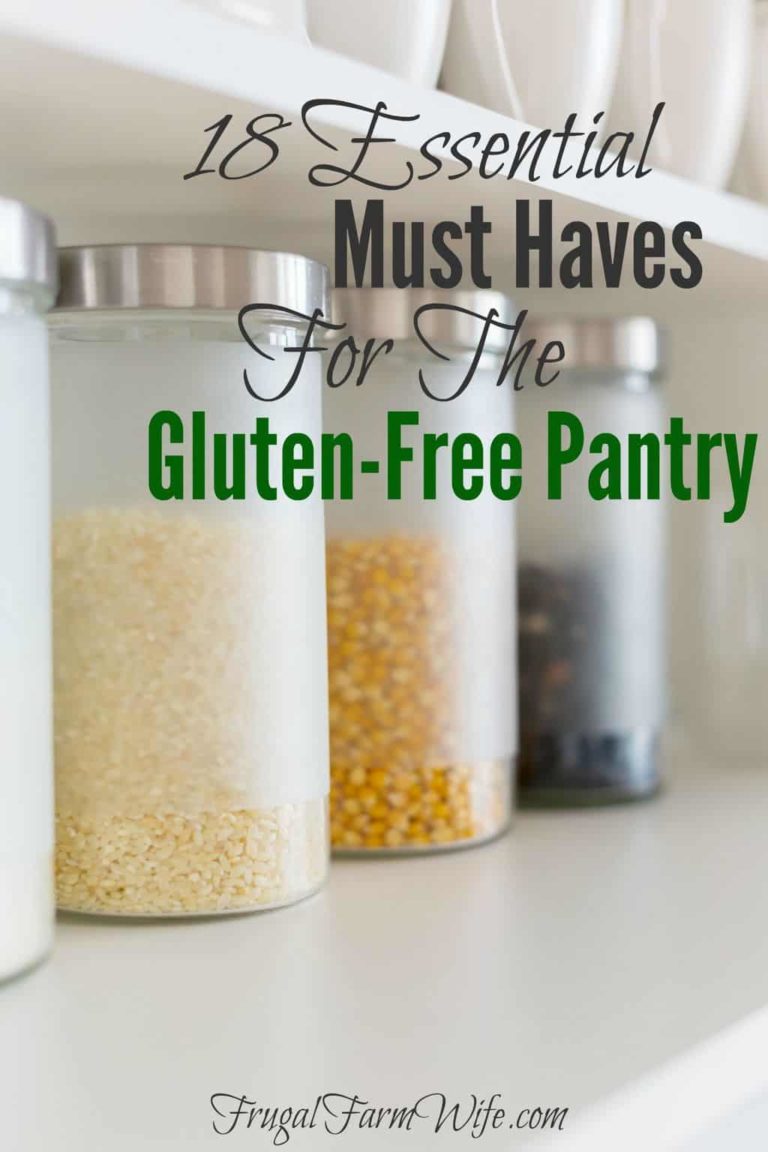 18 Gluten-Free Pantry Essentials