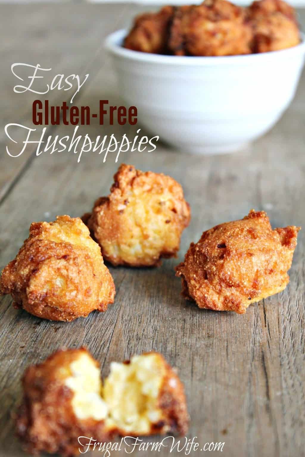 Easy GlutenFree Hushpuppies Recipe The Frugal Farm Wife