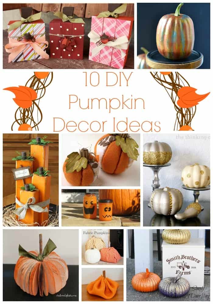 10 DIY Pumpkin Décor Ideas