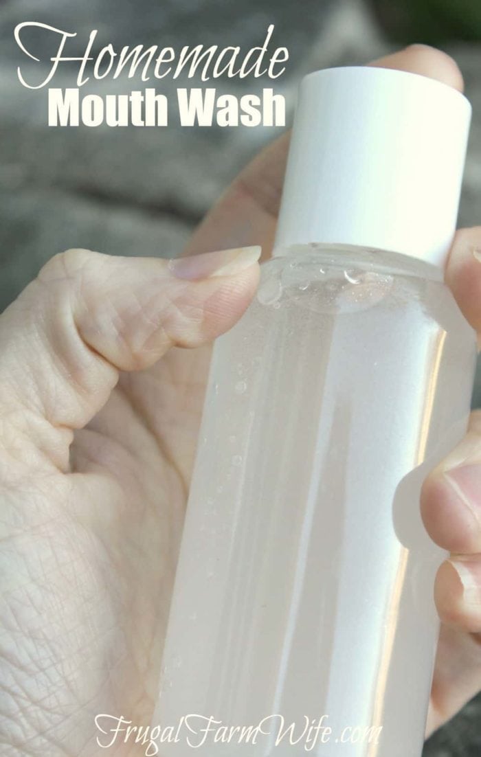 Homemade Mouth Wash Recipe The Frugal Farm Wife