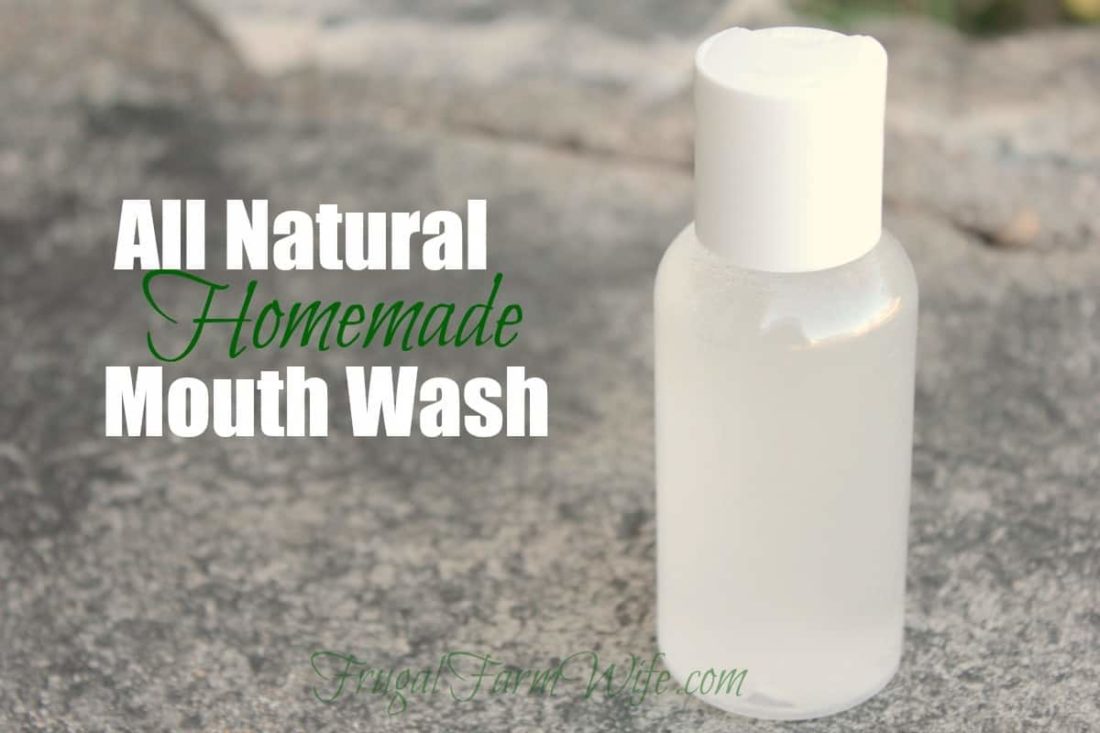 homemade mouth wash recipe