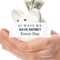 21 ways we save money every day