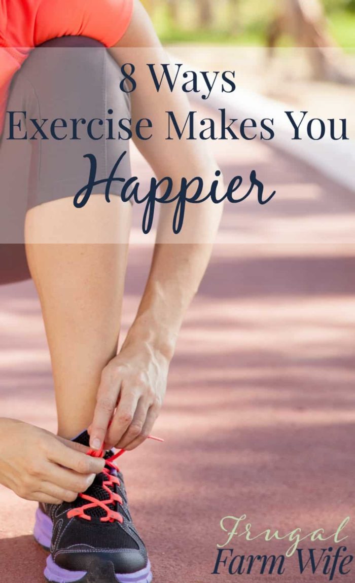 Yes, exercise does make you look better, but it can also make you feel better! Check out these 8 great ways exercise makes you happier!