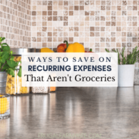 Ways to save money on recurring expenses