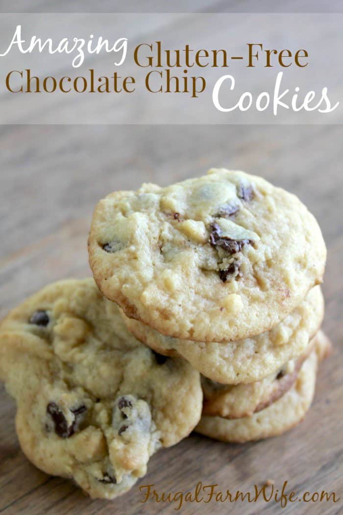Simply the best gluten-free chocolate chip cookies you'll ever make!