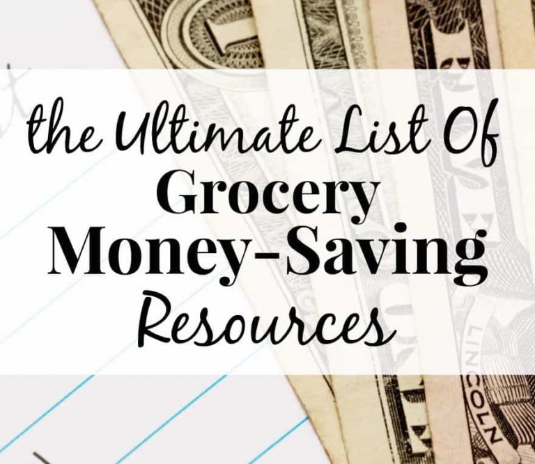 The Ultimate List Of Grocery Money-Saving Tips