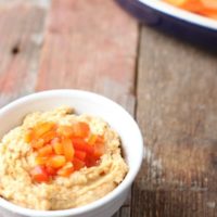 roasted red pepper and garlic hummus recipe