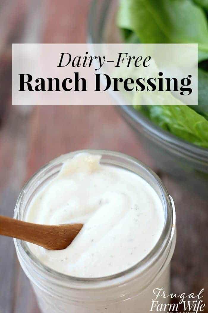Whole30 Dairyfree Ranch Dressing The Frugal Farm Wife