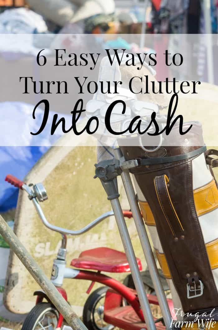these simple ways to turn your clutter into cash will make your spring cleaning totally worth it!