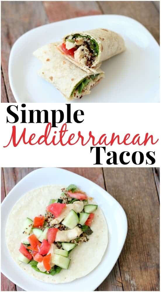 Simple MediterraneanStyle Tacos The Frugal Farm Wife