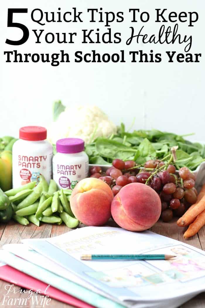 Nobody wants to get sick! Check out these 5 quick tips to keep your kids healthy through the school year.