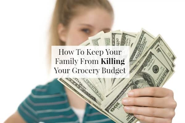 keep your family from ruining your budget