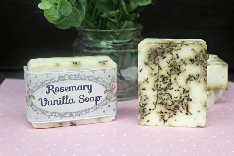 Homemade Rosemary Vanilla Soap Recipe
