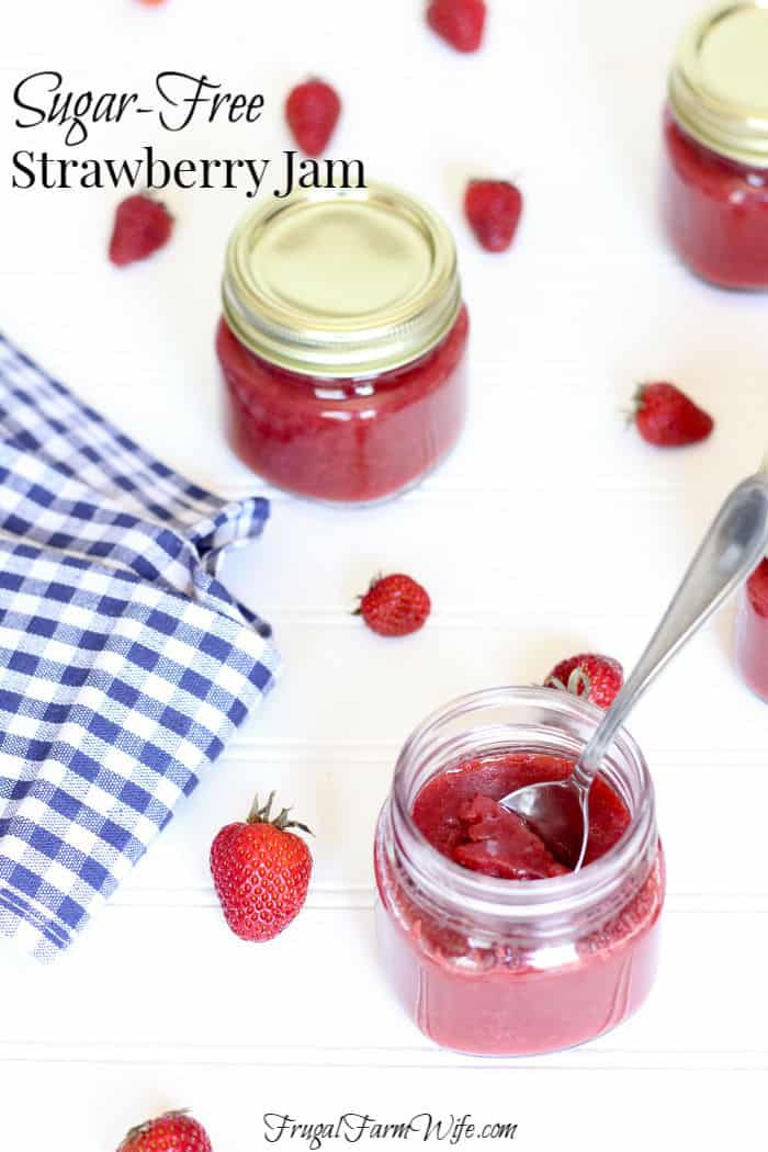 You can make your own sugar-free strawberry jam at home, and it's not even hard!