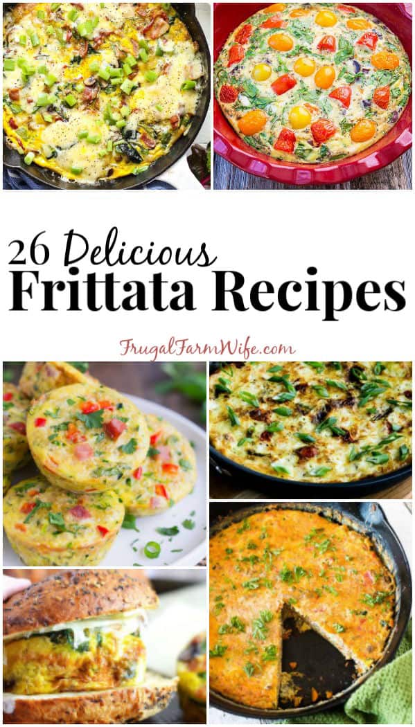 Need something easy and tasty for dinner? Try these delicious frittata recipes!