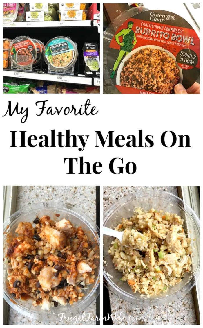 Eating healthy on the road isn't that hard! These Green Giant Fresh Meal Bowls were a staple on our ten-day road trip, and during sports season.