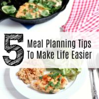 tips to make meal planning easier