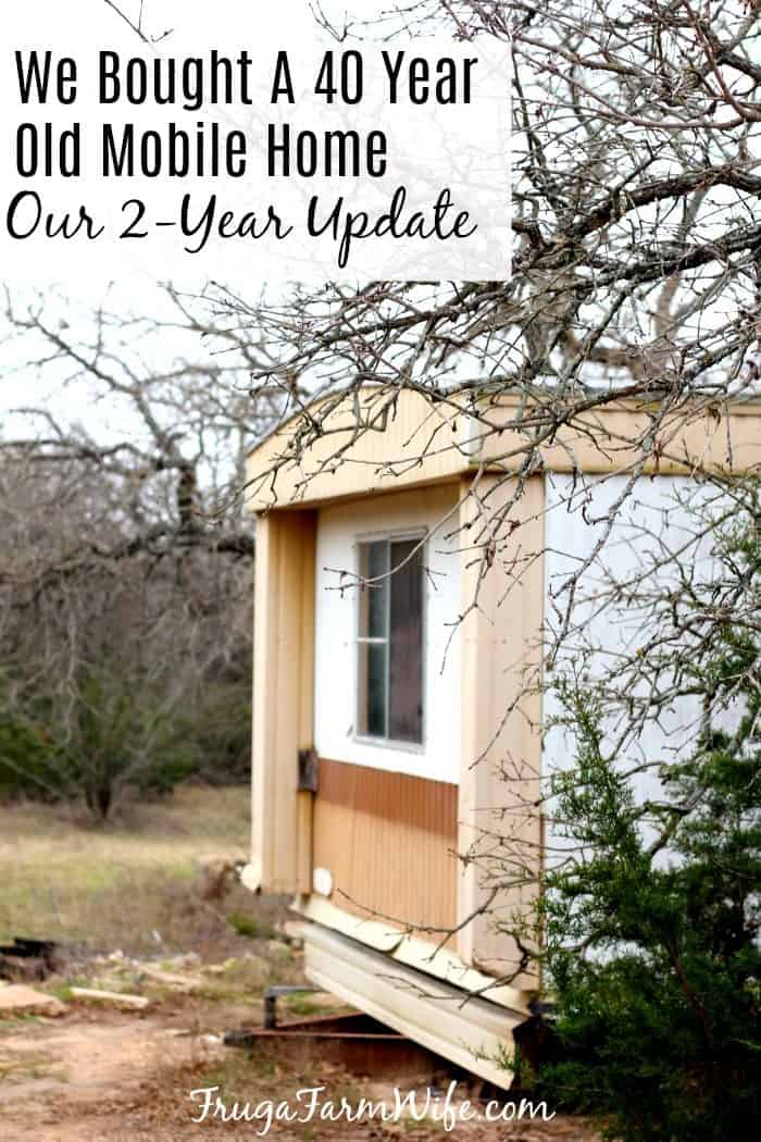 Mobile Home Repair Two Year Update The Frugal Farm Wife