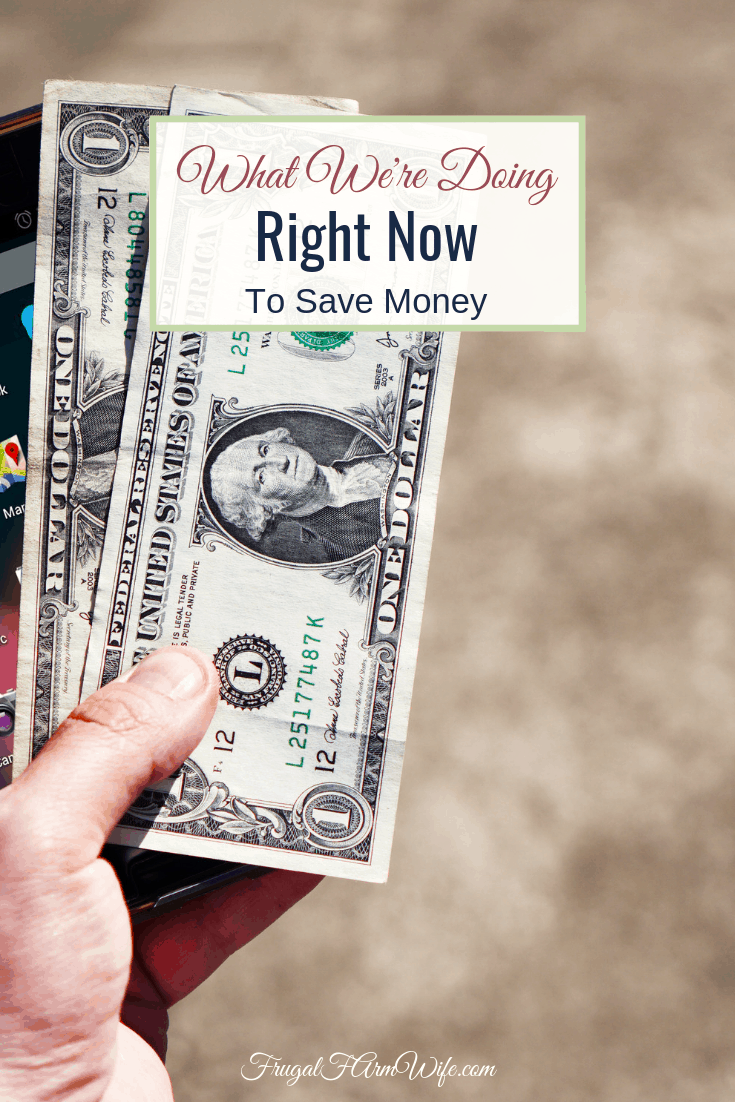 Wondering how to save money right now? Here's What's working for us. 