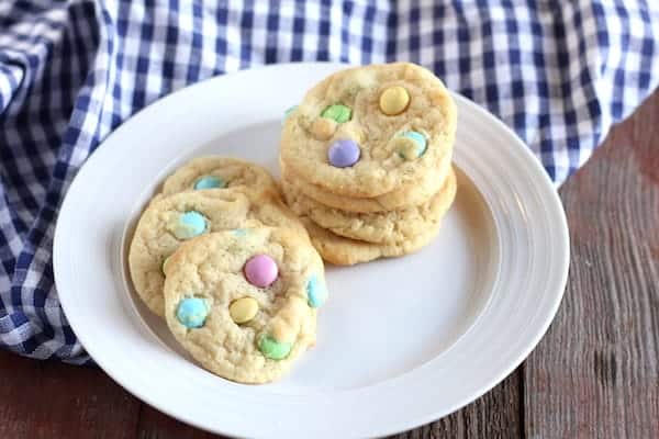 Gluten Free Easter M M Cookies Frugal Farm Wife