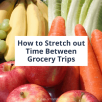stretch out your grocery shopping trips!