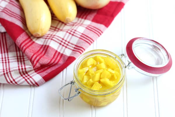 summer squash and onion pickles