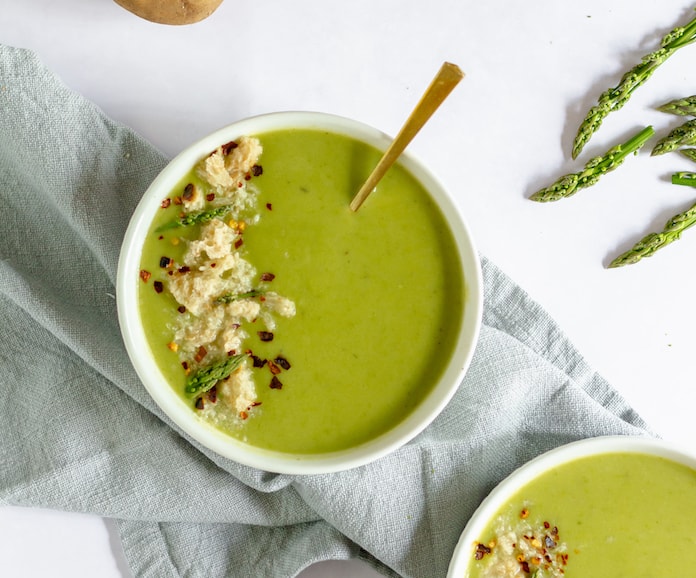 Cream of Asparagus Soup Recipe - The Frugal Farm Wife