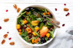 recipe for delicious salad with sweet potatoes and apples