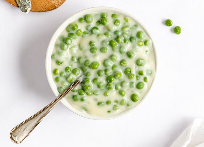 recipe for creamed peas