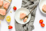 strawberry lemon blondies recipe with gluten-free options