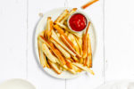 Crispy oven fries recipe with olive oil