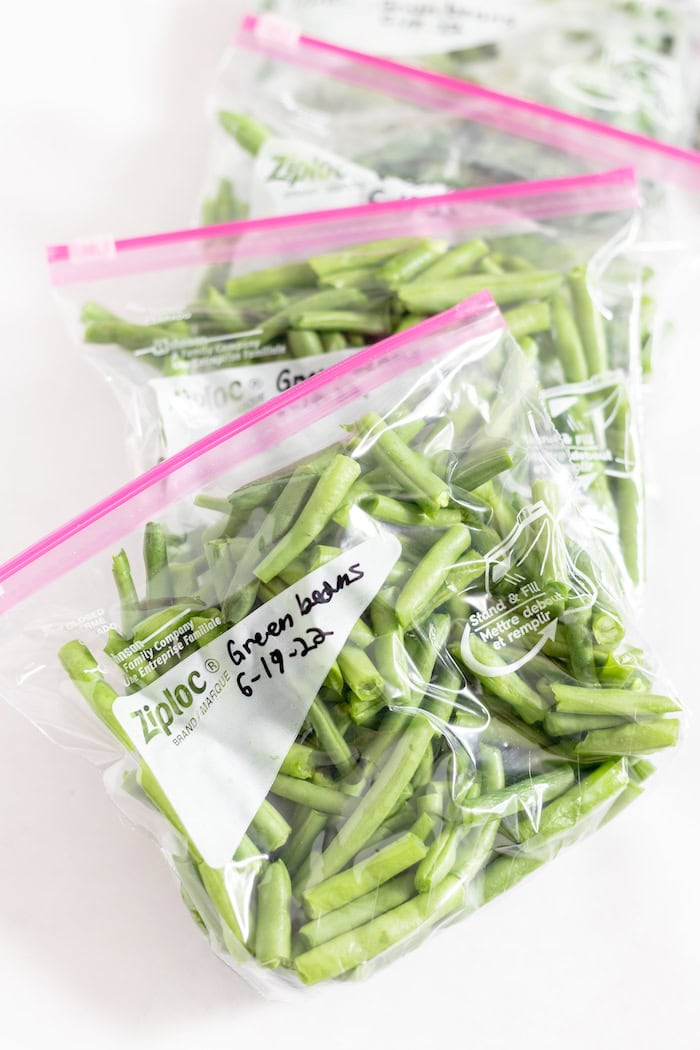How to Freeze Green Beans without Blanching The Frugal Farm Wife