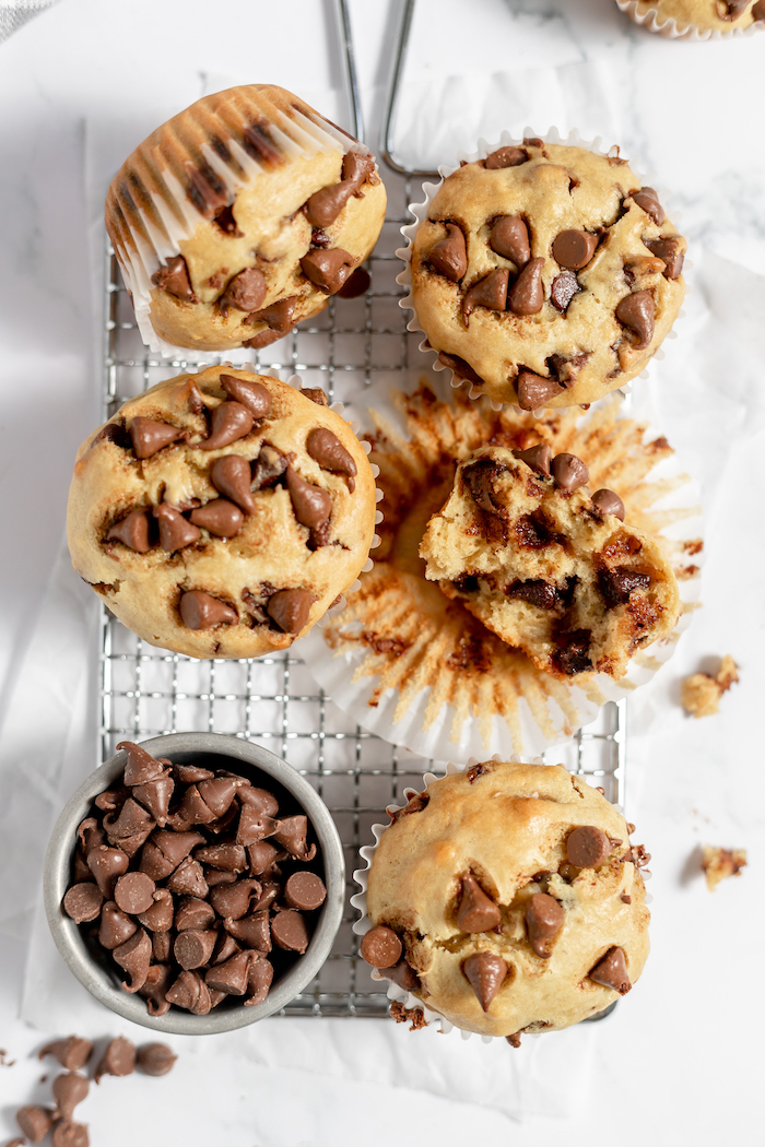 gluten free muffins with chocolate chips