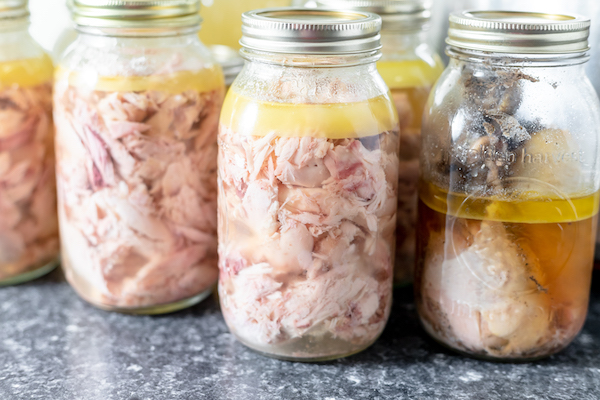 How to safely can chicken - raw and hot pack pressure canning
